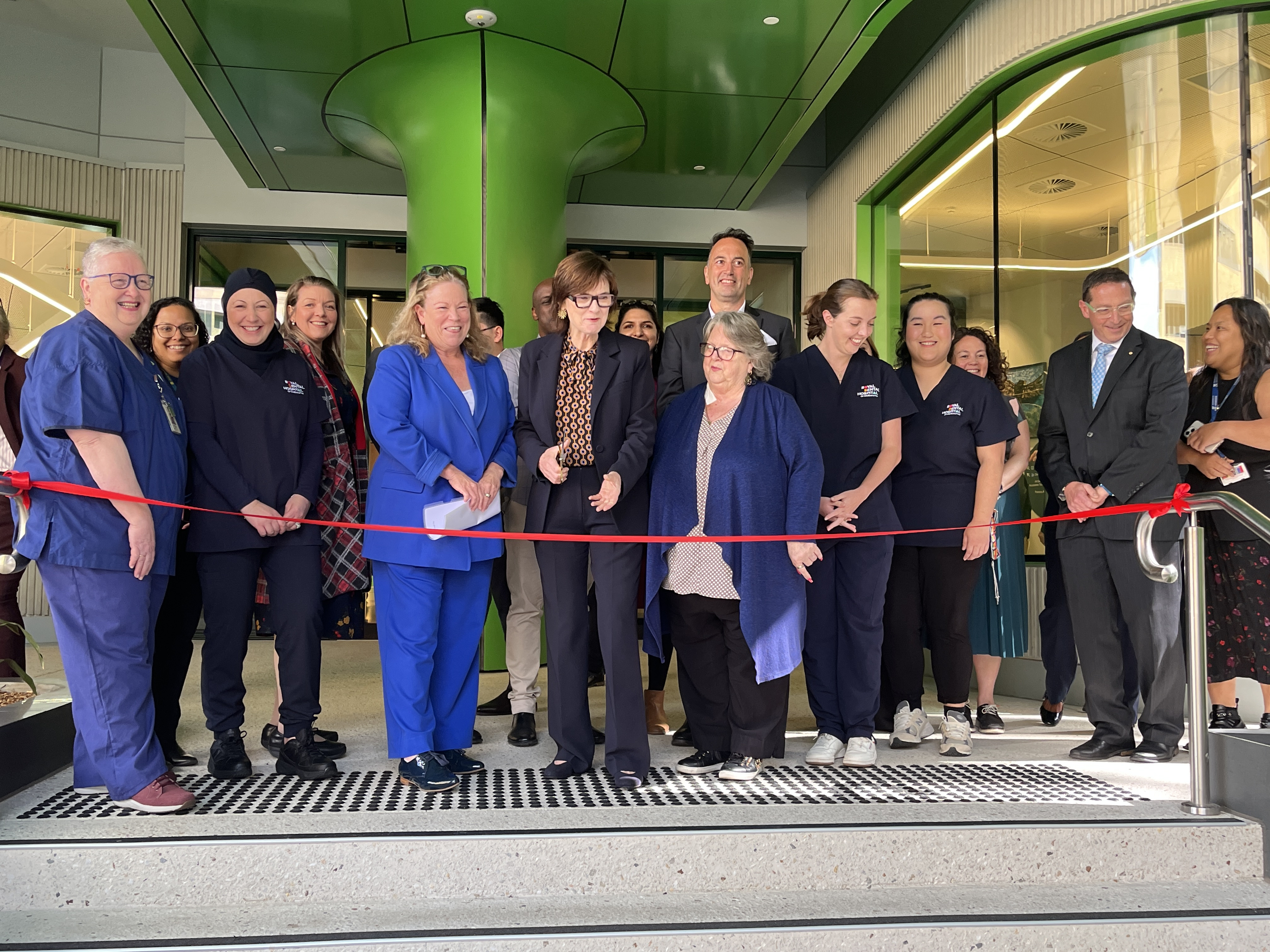 Hon. Mary-Anne Thomas Minister for Health Officially opening the Royal Dental Hosptial of Melbourne