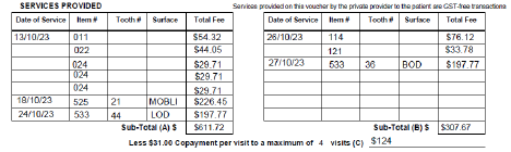 How much payment will we receive