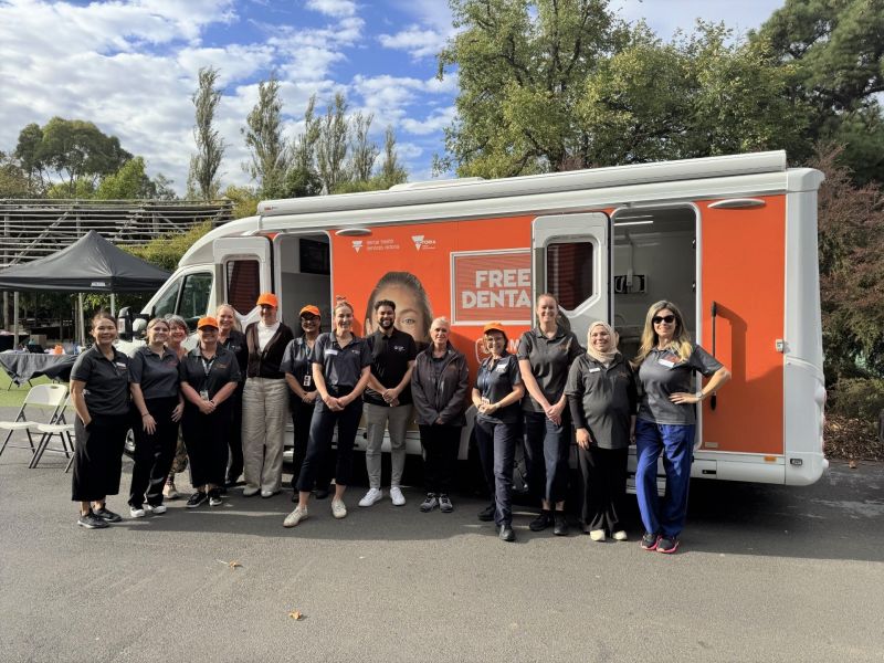 Delivering smiles to students