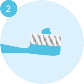 How to brush - illustration